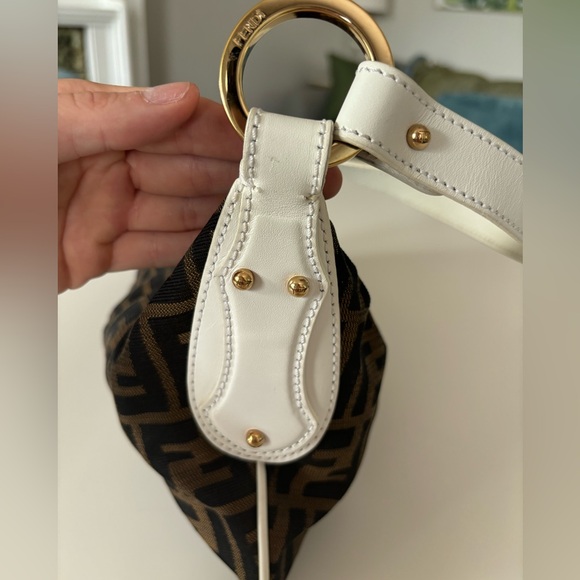 Authentic Fendi Zucca shoulder bag - Picture 3 of 15